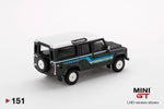 MINI GT #151 Land Rover Defender 110 1985 County Station Wagon Grey