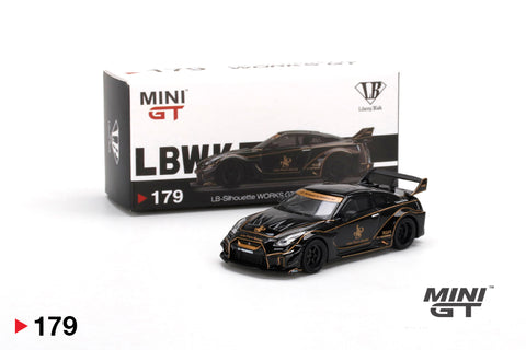 MINI GT #179 LB-Silhouette WORKS GT NISSAN 35GT-RR Ver.1 JPS