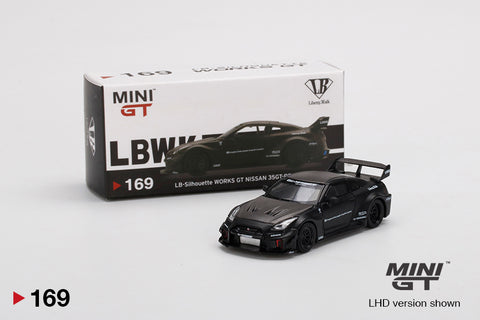 MINI GT #169 LB-Silhouette WORKS GT NISSAN 35GT-RR Ver.1 Matte Black