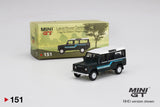 MINI GT #151 Land Rover Defender 110 1985 County Station Wagon Grey