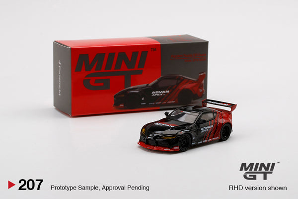MINI GT #207 Pandem Toyota GR Supra V1.0 Advan SEMA 2019 LHD – J