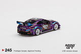 MINI GT 245 LIBERTY WALK LB WORKS GT NISSAN R35 GT-RR VER.1 PURPLE METALLIC