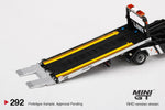 MINI GT Isuzu N-Series Vehicle Transporter LBWK Black 292-R