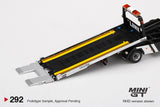 MINI GT Isuzu N-Series Vehicle Transporter LBWK Black 292-R