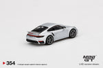 2022 Mini GT #354 Porsche 911 Turbo S GT Silver Metallic