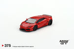 MINI GT #375 LB★WORKS Lamborghini Huracan ver. 2 Red LHD