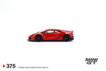 MINI GT #375 LB★WORKS Lamborghini Huracan ver. 2 Red LHD