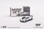 MINI GT #337 Bugatti Centodieci White LHD