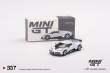 MINI GT #337 Bugatti Centodieci White LHD