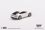 MINI GT #380 Porsche 911 (992) Carrera S White LHD