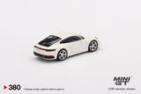 MINI GT #380 Porsche 911 (992) Carrera S White LHD