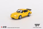 MINI GT #419 RUF CTR 1987 Blossom Yellow