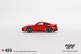 2022 Mini GT #423 Porsche 911 Turbo S Guards Red