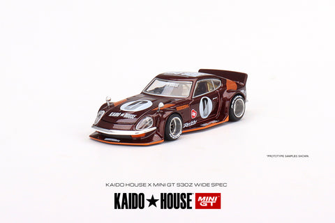 MINI GT x Datsun KAIDO Fairlady Z Dark Red 023