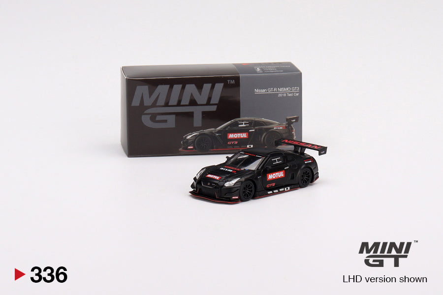【本物新品保証】 MINI GT Hobby Toys J – Car Test 2018 GT3 NISMO GT-R Nissan #336 ミニカー