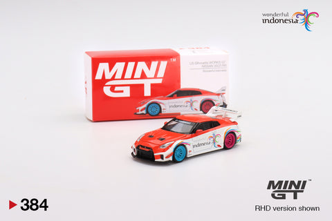 MINI GT #384 LB-Silhouette WORKS GT NISSAN 35GT-RR Ver.1 Wonderful Indonesia