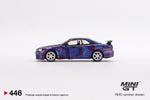 MINI GT #446 Nissan Skyline GT-R (R34) V-Spec II