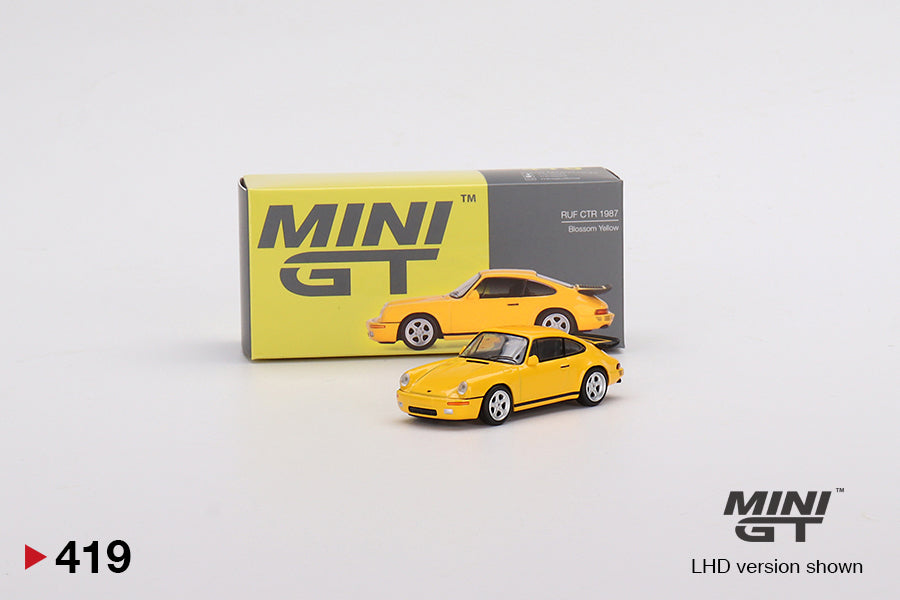 ミニカー MINI GT RUF CTR 1987 Blossom Yellow 419 MINI GT #419 RUF CTR 1987 Blossom Yellow – J Toys Hobby