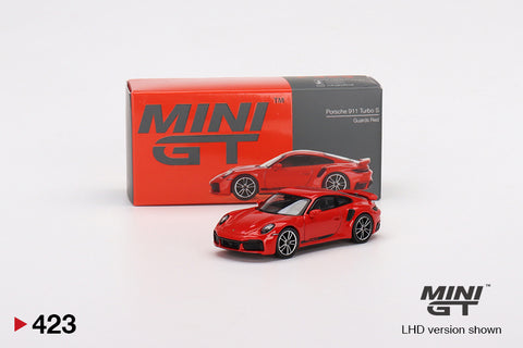 2022 Mini GT #423 Porsche 911 Turbo S Guards Red