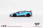 MINI GT #475 Lamborghini Huracán STO Blu Laufey