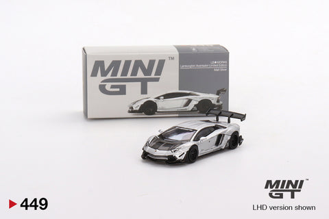 Mini GT #449 LB★WORKS Lamborghini Aventador Limited Edition LHD