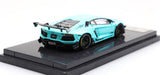 JEC 1/64 LB Works Lamborghini LP700 Aventador 2.0 Tiffany Blue