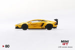 MINI GT (Never Released) #80 TSM Lamborghini Aventador Volcano Liberty Walk