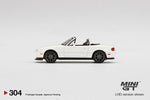 Mini GT #304 Mazda Miata MX-5 (NA) Tuned Version Classic White RHD