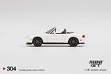 Mini GT #304 Mazda Miata MX-5 (NA) Tuned Version Classic White RHD