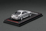 Ignition Model IG 1/64 Nissan Skyline GT-R GTR NISMO 400R R33 Silver With Mr. Matsuda