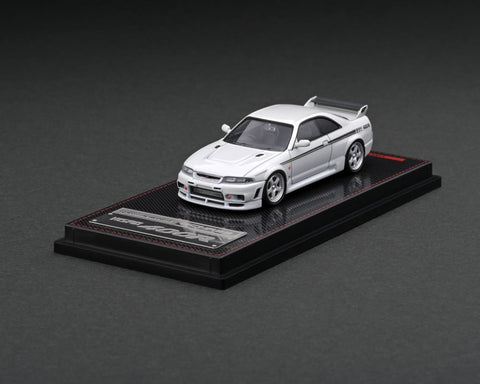 Ignition Model IG 1/64 Nissan Skyline GT-R GTR NISMO 400R R33 1995 Pearl White IG2504