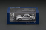 Ignition Model IG 1/64 Nissan Skyline GT-R GTR NISMO 400R R33 Silver With Mr. Matsuda