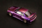 INNO64 1:64 Nissan SKYLINE GT-R R34 V-SPEC II Midnight Purple