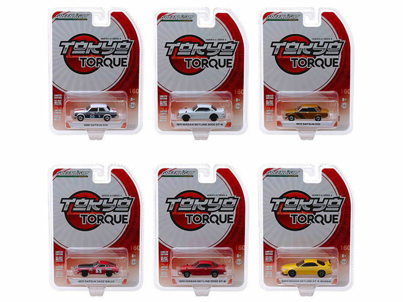 GREENLIGHT TOKYO TORQUE SERIES 4 ASSORTMENT SET OF 6 – J