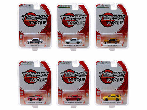 GREENLIGHT TOKYO TORQUE SERIES 4 ASSORTMENT SET OF 6