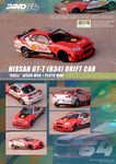 INNO64 Nissan Skyline R34 GTT Drift Car SHELL Jason Mok HK ToyCar Salon 2022 Exclusive