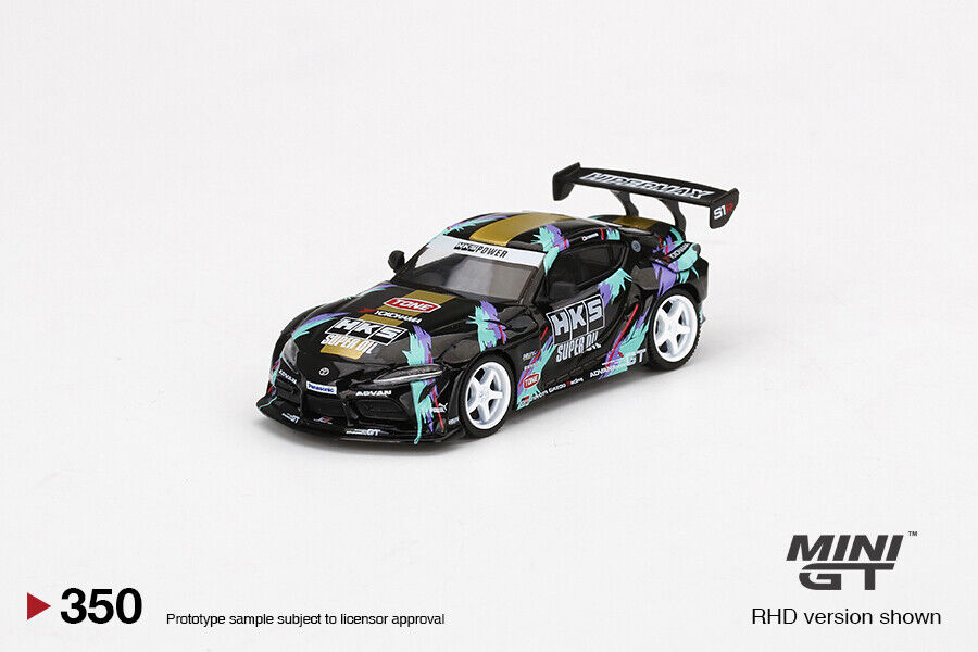 ☆新品未開封☆MINI GT HKS Toyota GR Supra 2020 Mini GT 1:64 HKS Toyota GR Supra No.77 FAT FIVE RACING 2020