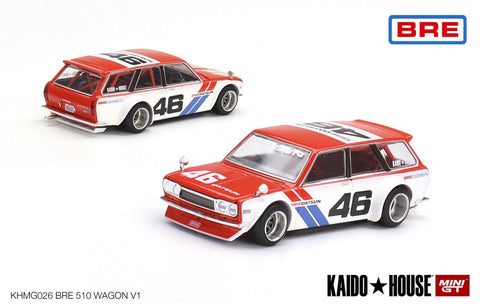 Kaido House x MINI GT Datsun KAIDO 510 Wagon BRE V1 026