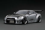 Ignition Model 1/18 IG LB-WORKS Nissan GT-R R35 type 2 Silver With Mr. Kato IG2343