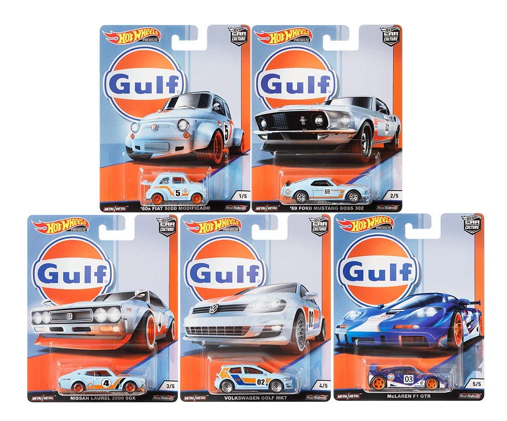 コンプリート　5台セット　ホットウィール　ガルフ　GULF コンプリート 5台セット ホットウィール ガルフ GULF - メルカリ