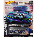 Hot Wheels Open Track Nissan Skyline GT-R R32 HKS Advan