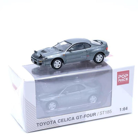 POPRACE 1/64 Toyota Celica GT-Four ST1 85 Grey Metallic