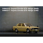 BM CREATIONS JUNIOR 1:64 Toyota Corolla E70 Beige RHD