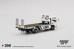 MINI GT 356 Isuzu N-Series Vehicle Transporter LBWK White RHD