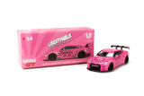 Mini GT 1/64 LB WORKS Nissan GTR R35 Type 1 Rear Wing ver 1 Pink Malaysia Exclusive