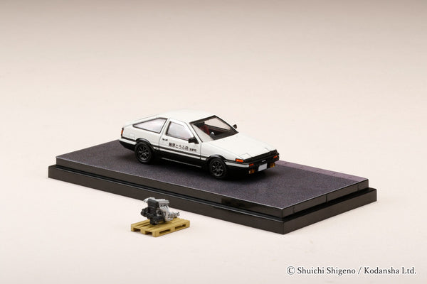 Hobby Japan 1/64 Toyota SPRINTER TRUENO GT APEX (AE86) 頭文字 D W