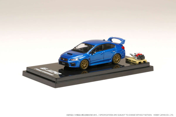 HJ64 1/64 スバル WRX EJ20 ファイルエディション HOBBY JAPAN 1/64 スバル WRX STI EJ20 ファイナルエディション