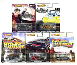 2019 Hot Wheels Replica Entertainment Favorite DMC55-956M Set of 5
