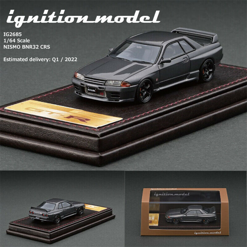 Ignition Model IG 1:64 Nismo BNR32 R32 CRS Gun Metallic Resin – J Toys ...