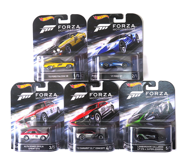 Hot Wheels 2016 Retro Entertainment DMC55-959D FORZA Motorsport